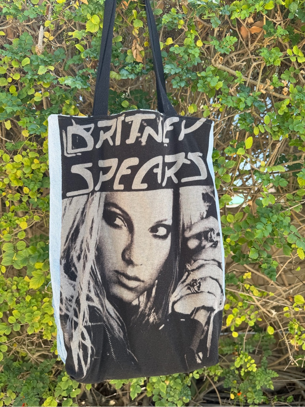 Britney Spears Graphic Tote Bag - handmade